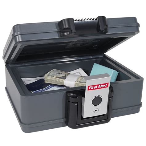 fireproof metal storage boxes|fireproof lockbox for paper money.